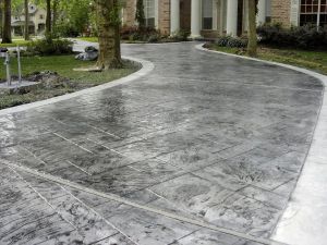 Stamped-concrete